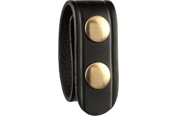 Image of Gould &amp; Goodrich B127BR Hidden Cuff Key Belt Keeper, Black