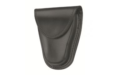 Image of Gould &amp; Goodrich Hinged Handcuff Case w/Hidden Snap, Black Weave, B141W