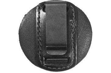 Image of Gould &amp; Goodrich Leather Clip-On Badge Holder, Black, B407