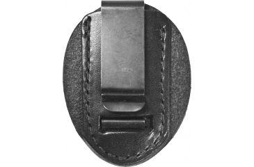 Image of Gould &amp; Goodrich Clip-On Shield Shape Badge Holder, Black, B408