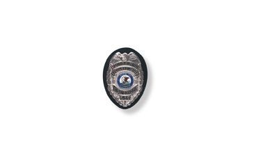 Image of Gould &amp; Goodrich B408 Clip-On Badge Holder, Finish Black 