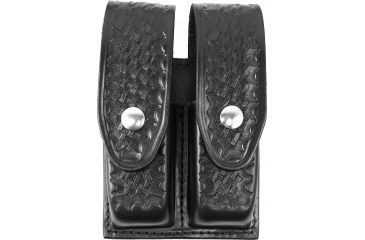 Image of Gould & Goodrich B637-2W Quad Magazine Case, Black Weave