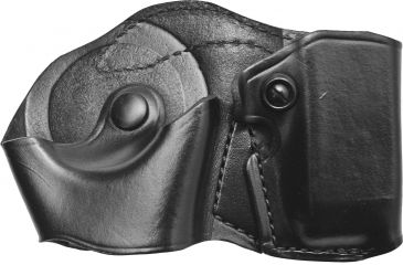 Image of Gould &amp; Goodrich Cuff/Mag Case w/Belt Loops, Colt 9mm/.40, Left Hand, Black, B841-3LH