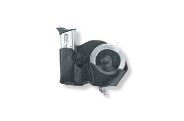 Image of Gould &amp; Goodrich Cuff Case/Mag Case Combo for ASP Cuffs, Glock 17/19, H&amp;K USP &amp; Similar, Right Hand, Black, B871-4