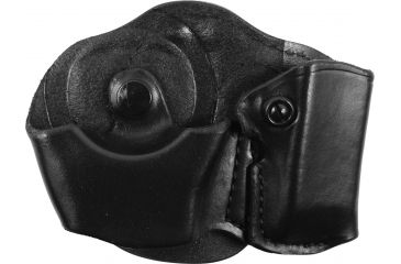 Image of Gould &amp; Goodrich Cuff Case/Mag Case Combo for ASP Cuffs, S&amp;W 9mm, Beretta 84 &amp; Similar, Left Hand, Black, B871-3LH