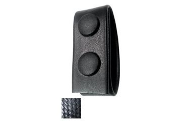 Image of Gould &amp; Goodrich Belt Keeper, Double Snap, Place on Belt up to 2-1/4 in, Black Weave, L76W