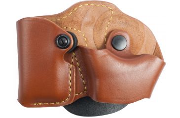 Image of Gould &amp; Goodrich Cuff Case/Mag Case Combo for ASP Cuffs, Beretta 83, Walther PPK &amp; Similar, Right Hand, Chestnut Brown, 871-1