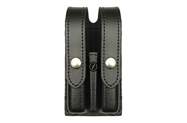 Image of Gould &amp; Goodrich Double Pistol Magazine Case, Glock 17, 22, 31, Nickel, Hi-Gloss, H626-3CL