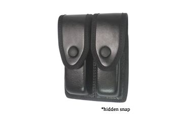 Image of Gould &amp; Goodrich Double Magazine Case, w/Hidden Snap, Glock 20, Black, L627-4HS