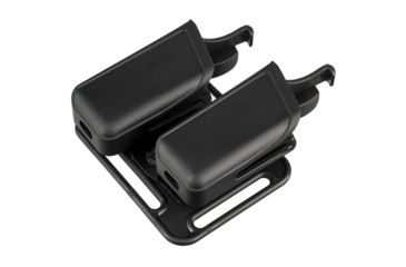 Image of Gould &amp; Goodrich Double Magazine Case, Left Hand, Black, Fits Glock 19, 23, T517-8LH
