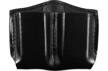 Image of Gould &amp; Goodrich Double Magazine Pouch, 3, Beretta 84, 9mm, .40, Black, B881-3