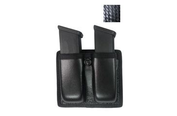 Image of Gould &amp; Goodrich Double Magazine Pouch, Beretta 92, Black Weave, L617-3W