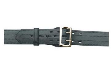 Image of Gould &amp; Goodrich E-Z Fully Lined Slide Duty Belt, 32, Brass, Hi-Gloss, H49-32CLBR