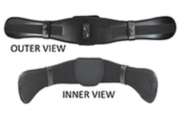 Image of Gould &amp; Goodrich Ergonomic Comfort Panel, 28-38in Waist, Black, L500-1