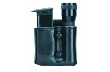 Image of Gould &amp; Goodrich Flashlight/Mag Case Combo, Ruger 9mm &amp; Similar, Left Hand, Black, B860-3LH