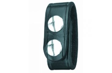 Image of Gould &amp; Goodrich Belt Keeper, Double Standard Snap, Hi-Gloss, H76CL