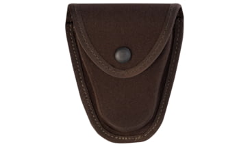 Image of Gould &amp; Goodrich Nylon Handcuff Cases, Standard ASP Fit, Molded Hardware, Dark Brown, XMDB470