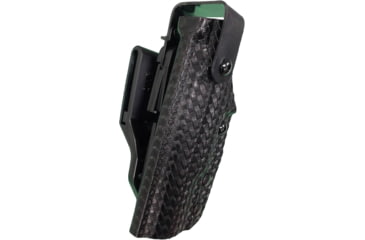Image of Gould &amp; Goodrich Level II Duty OWB Belt Holster, Glock 19/23/32, Right Hand, Black Weave, K381-G19W