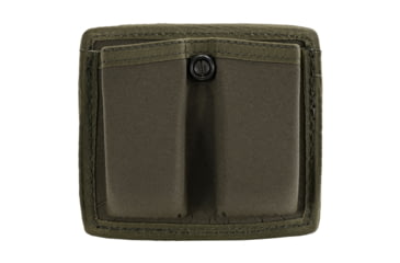 Image of Gould &amp; Goodrich Open Top Double Magazine Cases, Ranger Green, Glock 20, Molded Hardware, XMRG617-4