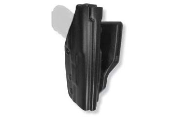 Image of Gould &amp; Goodrich Phoenix Double Retention Duty OWB Belt Holster, Glock 17, 22, 31, Right Hand, Black, T381-G17