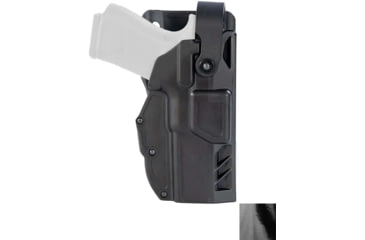 Image of Gould &amp; Goodrich TELR X3000 Non-Light Bearing OWB Belt Holster, Glock 19 All Gens, Glock 23 Gens 3/4, No Hood, Level 1, Left, High Gloss, High Gloss, X3000-19N-1CLLH