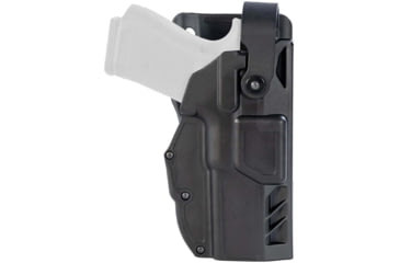 Image of Gould &amp; Goodrich TELR X3000 Non-Light Bearing OWB Belt Holster, SIG Sauer P320 X5, No Hood, Off Duty/Belt Loop, Optic Capable, Left, Black, X3000-09MNO-5LH
