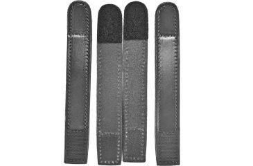 Image of Gould &amp; Goodrich Leather Belt Keeper, 4-Pack, Black, B142-4