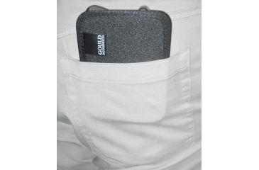 Image of Gould &amp; Goodrich 702 Wallet Holster, Charcoal
