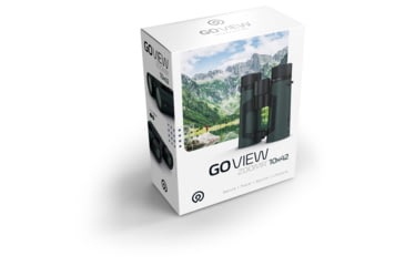 Image of GoView ZOOMR 10x42mm Roof Prism Binoculars, Oak Green, 4260527416012