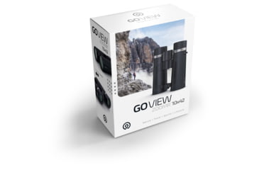 Image of GoView ZOOMR 10x42mm Roof Prism Binoculars, Phantom Black, 4260527416005
