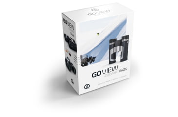 Image of GoView ZOOMR 8x26mm Roof Prism Binoculars, Phantom Black, 4260527415909