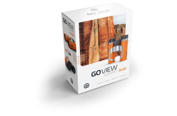 Image of GoView ZOOMR 8x26mm Roof Prism Binoculars, Sunset Orange, 4260527415886