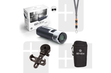 Image of GoView ZOOMR HD 8x25mm Monoculars, Phantom Black, 4260527416043