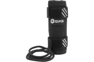 Image of GPS 22Lr Tactical Suppressor Cover, Black, 5in, GPS-T800-22LR-5B