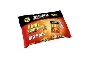 Image of Grabber Hand Warmer 7 Hour, 10 pr. Bag 8 pk. HWPP10DISPLAYUSA-8