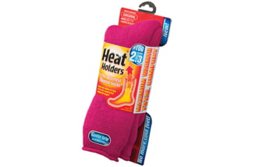 Image of Grabber Heat Holders Wmns Socks, Raspbry, DBUSLHH24G1-RSPBRY
