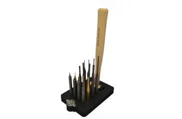 Image of Grace USA 17 Piece AR 15 Punch &amp; Hammer Set, GRAR1517BB