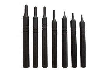 Image of Grace USA 7 Piece Steel SHORT Roll Spring Punch Set SRS7