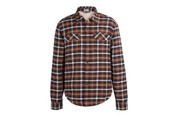 Image of Gramicci Campfire Jack Shirt - Men's-Havana Coffee-X-Large