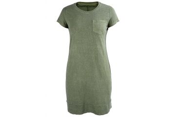 Image of Gramicci De La Vina Dress - Women's-Olive Bronze-Small
