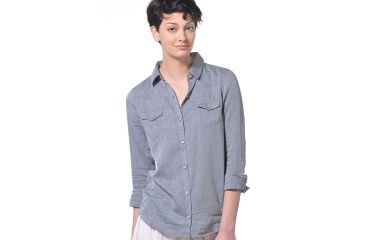 Image of Gramicci Didra Shirt - Women's-Classic Blue-Small