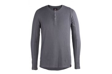 Image of Gramicci Jak Henley Shirt - Mens, Asphalt Grey, Extra Large M-4202-YRASGXL