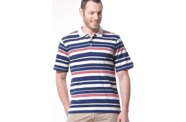 Image of Gramicci Judson Polo - Men's-Black Iris-Small