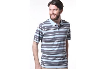 Image of Gramicci Judson Polo - Men's-Winter Sky-Small