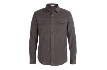 Image of Gramicci Knock On My Door Cord Shirt - Men's-Havana Coffee-Medium