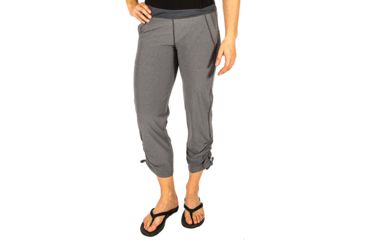 Image of Gramicci Lite Flight Womens Capri, Heather Grey, Small, WCA130-J3HTG-SM