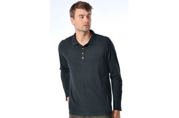 Image of Gramicci Lodge Organic Polo - Men's-Black-Small