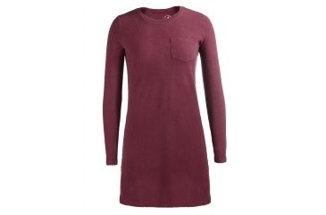 Image of Gramicci Miramar Long Sleeve Tee Dress - Womens Wine Large W-2425-90WNELG