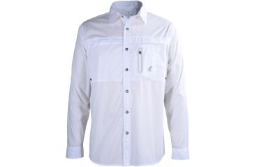 Image of Gramicci No-Squito Long Sleeve Shirt - Men's-White-Medium