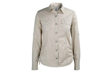 Image of Gramicci No-Squito Long Sleeve Shirt - Women's-True Khaki-Medium